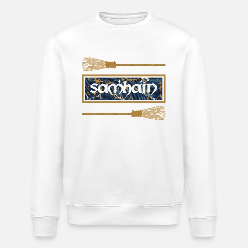samhain e 16 - Stanley/Stella Unisex Bio-Sweatshirt ROLLER - Weiß