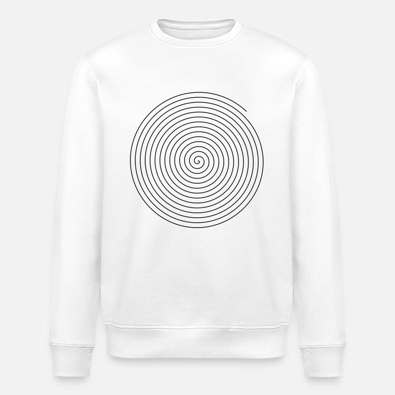 Spirale - Stanley/Stella Unisex Bio-Sweatshirt ROLLER - Weiß
