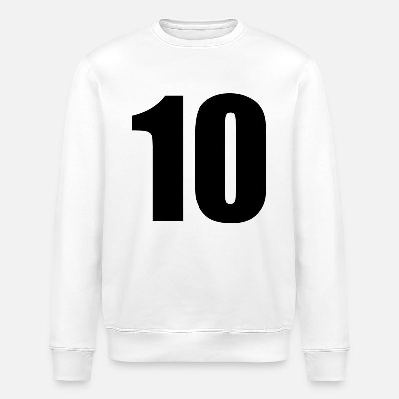 10 - Stanley/Stella Unisex Bio-Sweatshirt ROLLER - Weiß