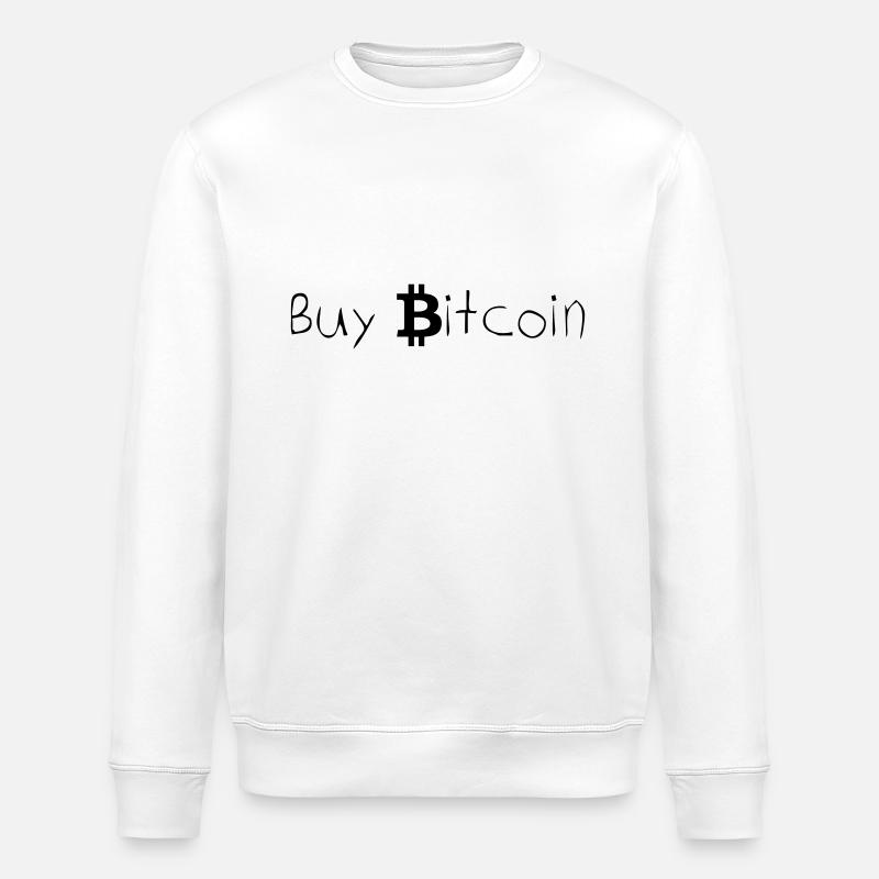 Acheter Bitcoin - Sweat bio ROLLER Stanley/Stella Unisexe - blanc