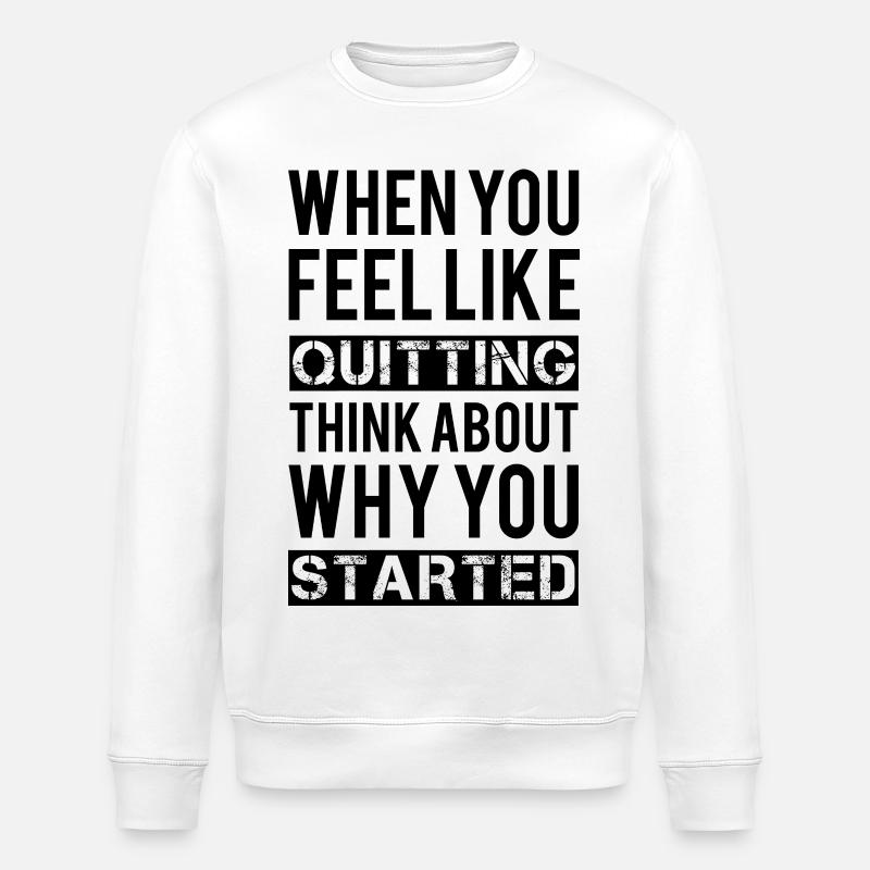 Motivation - Sweat bio ROLLER Stanley/Stella Unisexe - blanc