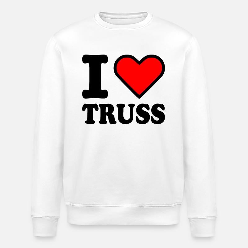 J’adore les treillis - Sweat bio ROLLER Stanley/Stella Unisexe - blanc