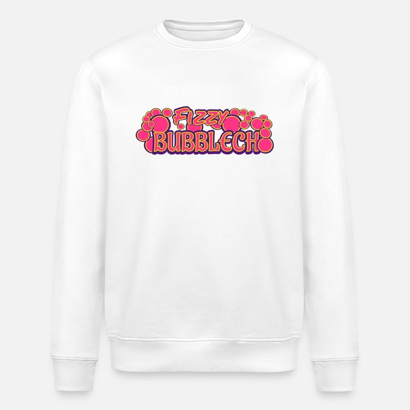 Fizzy Bubbelech One - Stanley/Stella Unisex Bio-Sweatshirt ROLLER - Weiß