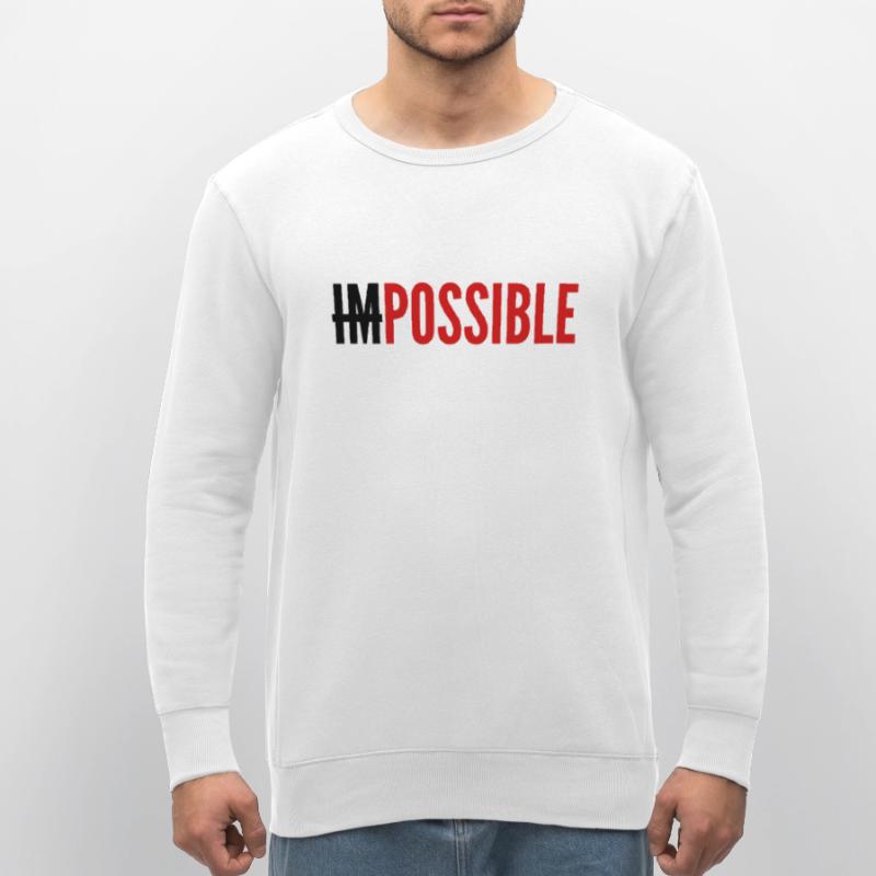 IMPOSSIBLE - POSSIBLE Stanley/Stella ROLLER Unisex Organic Sweatshirt