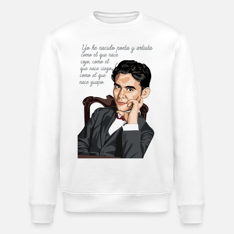 Federico - Stanley/Stella Unisex Bio-Sweatshirt ROLLER - Weiß