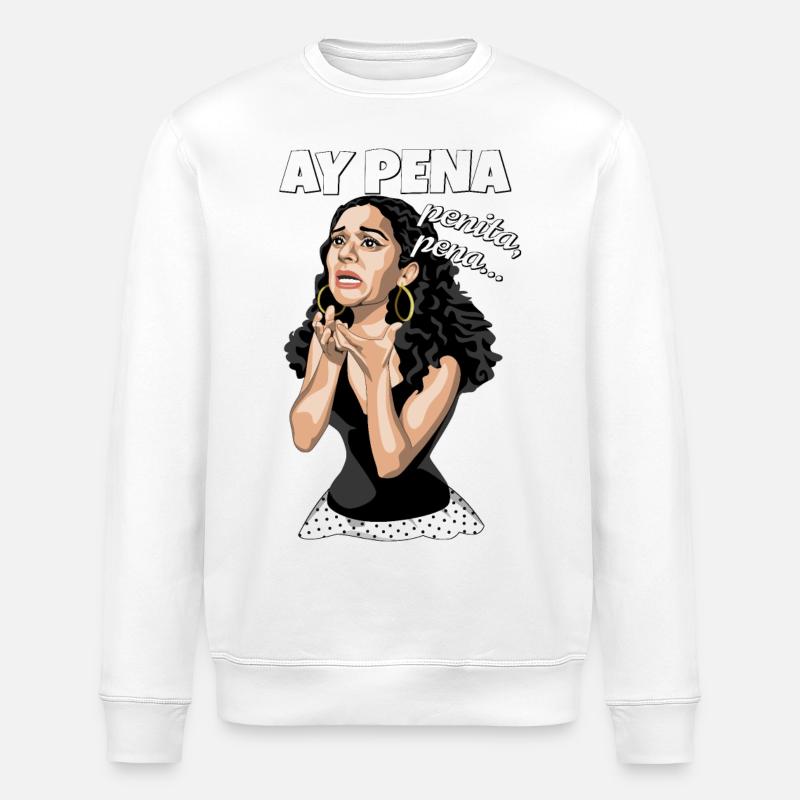 Oh honte, honte, honte - Sweat bio ROLLER Stanley/Stella Unisexe - blanc