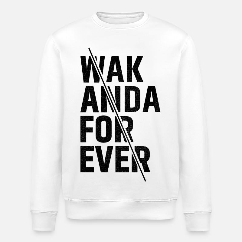 Wak anda für immer - Stanley/Stella Unisex Bio-Sweatshirt ROLLER - Weiß
