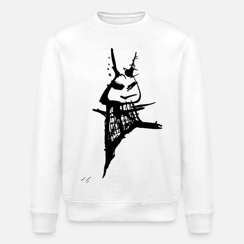 My vibe - Stanley/Stella ROLLER Unisex Organic Sweatshirt - white