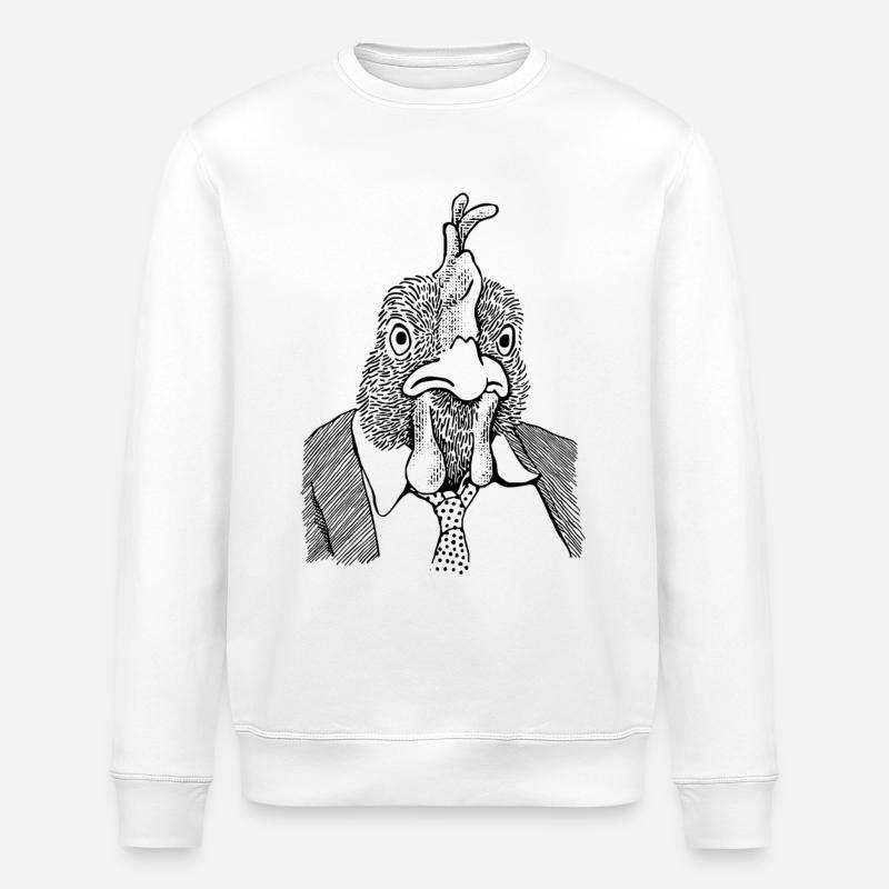 Sean - Stanley/Stella Unisex Bio-Sweatshirt ROLLER - Weiß