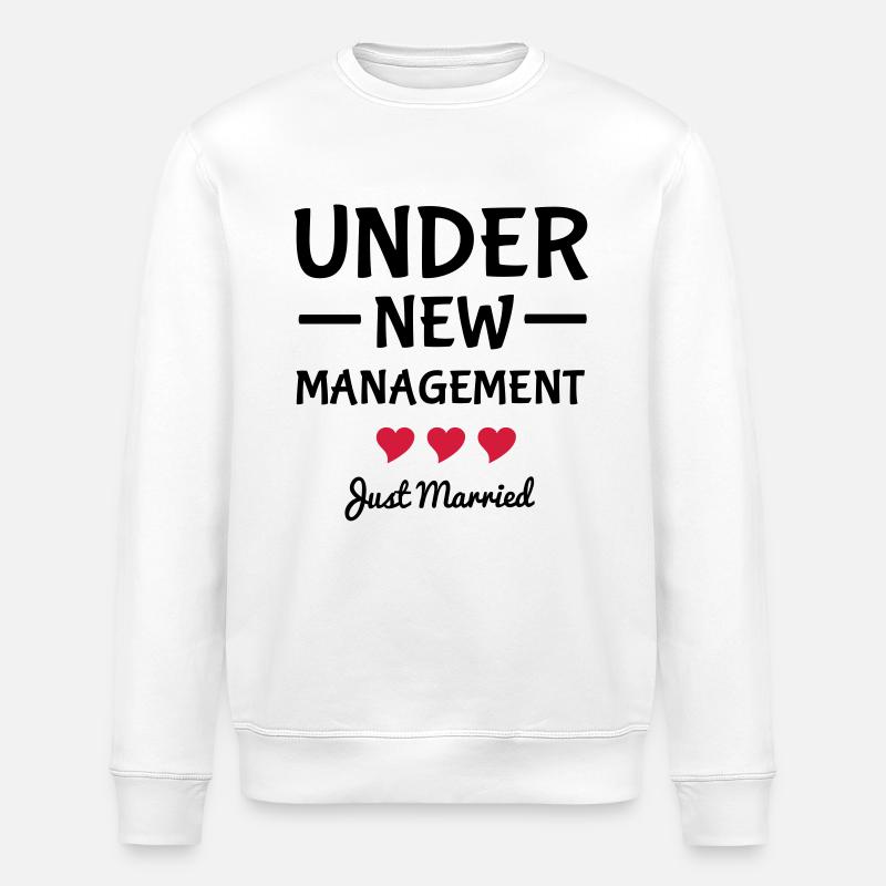 Married - Stanley/Stella Unisex Bio-Sweatshirt ROLLER - Weiß