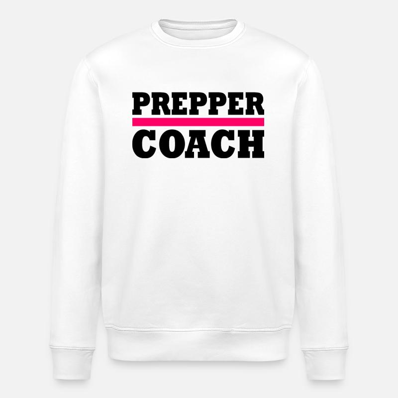 Prepper - Sweat bio ROLLER Stanley/Stella Unisexe - blanc