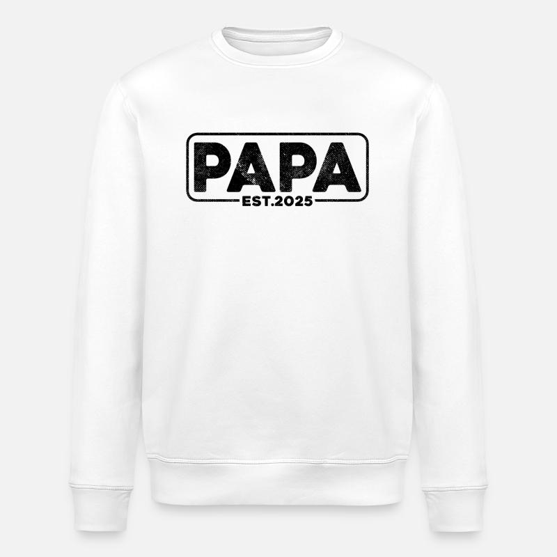 Papa 2025 - Sweat bio ROLLER Stanley/Stella Unisexe - blanc