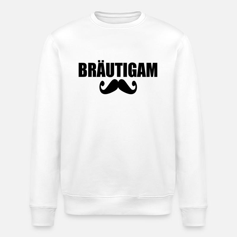 bräutigam - Stanley/Stella Unisex Bio-Sweatshirt ROLLER - Weiß