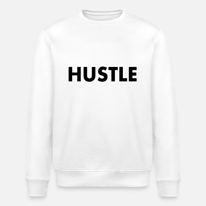 Hustle - Sweat bio ROLLER Stanley/Stella Unisexe - blanc