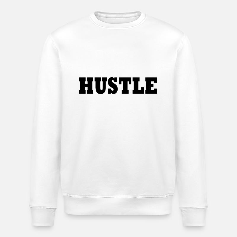 Hustle - Sweat bio ROLLER Stanley/Stella Unisexe - blanc