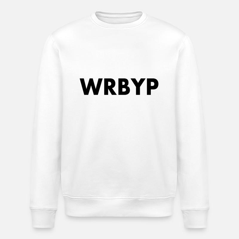 Wrbyp - Stanley/Stella ROLLER Unisex Organic Sweatshirt - white