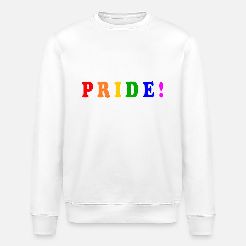 Pride - Stanley/Stella Unisex Bio-Sweatshirt ROLLER - Weiß