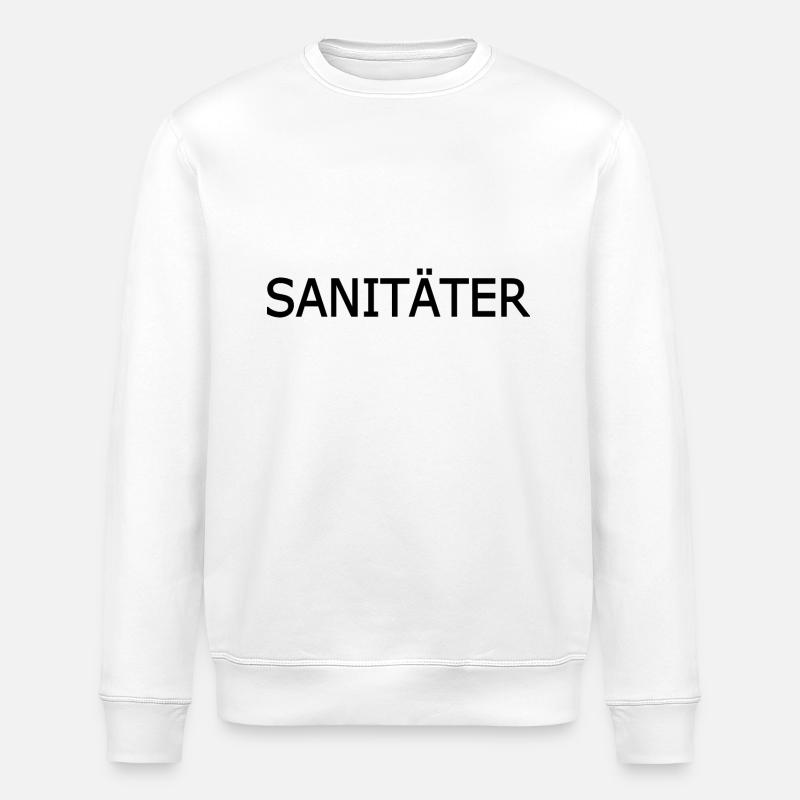 sanitäter - Stanley/Stella Unisex Bio-Sweatshirt ROLLER - Weiß