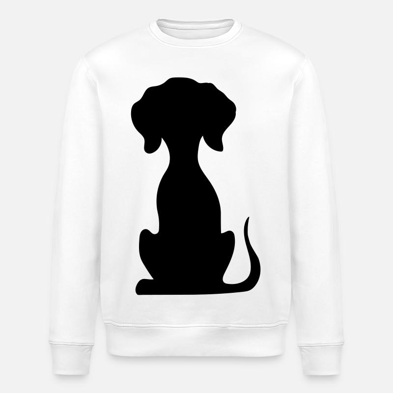 chien - Sweat bio ROLLER Stanley/Stella Unisexe - blanc