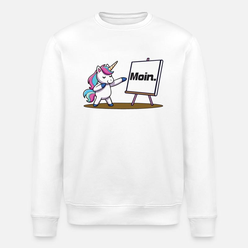 Moin - Stanley/Stella Unisex Bio-Sweatshirt ROLLER - Weiß