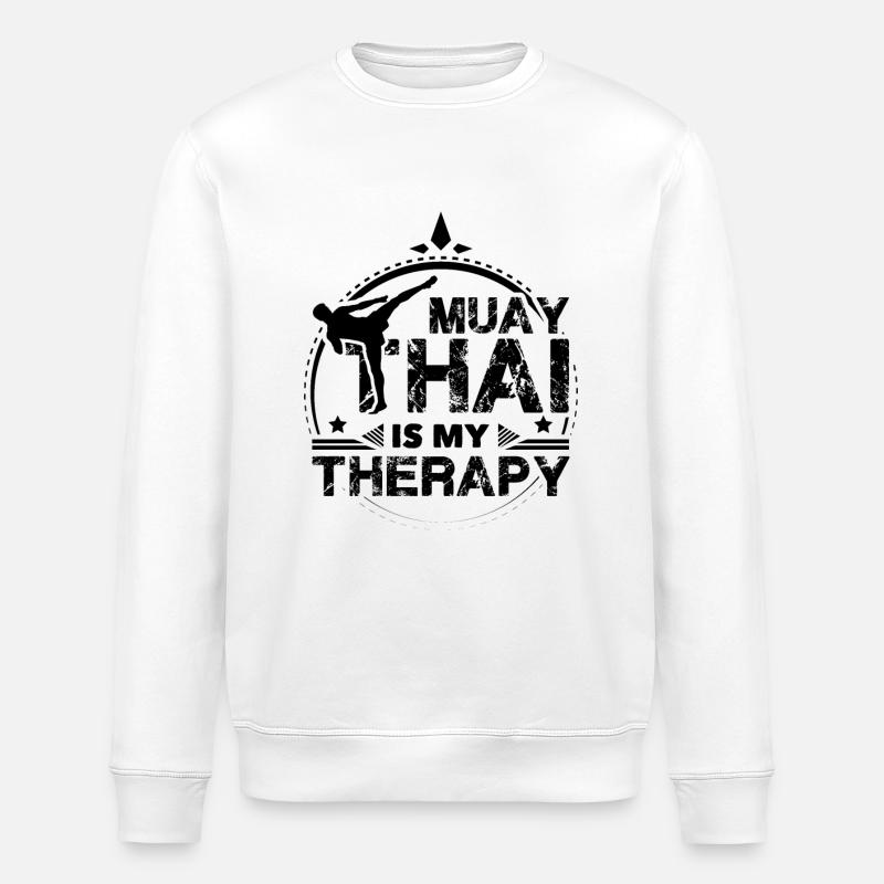 Thaiboxen therapy - Sweat bio ROLLER Stanley/Stella Unisexe - blanc