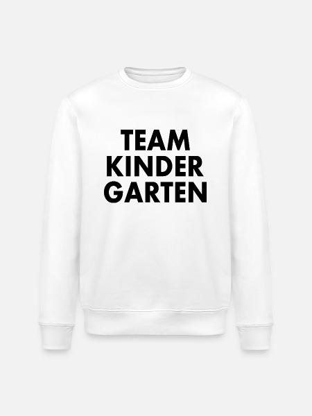 Team kindergarten - Stanley/Stella Unisex Bio-Sweatshirt ROLLER - Weiß