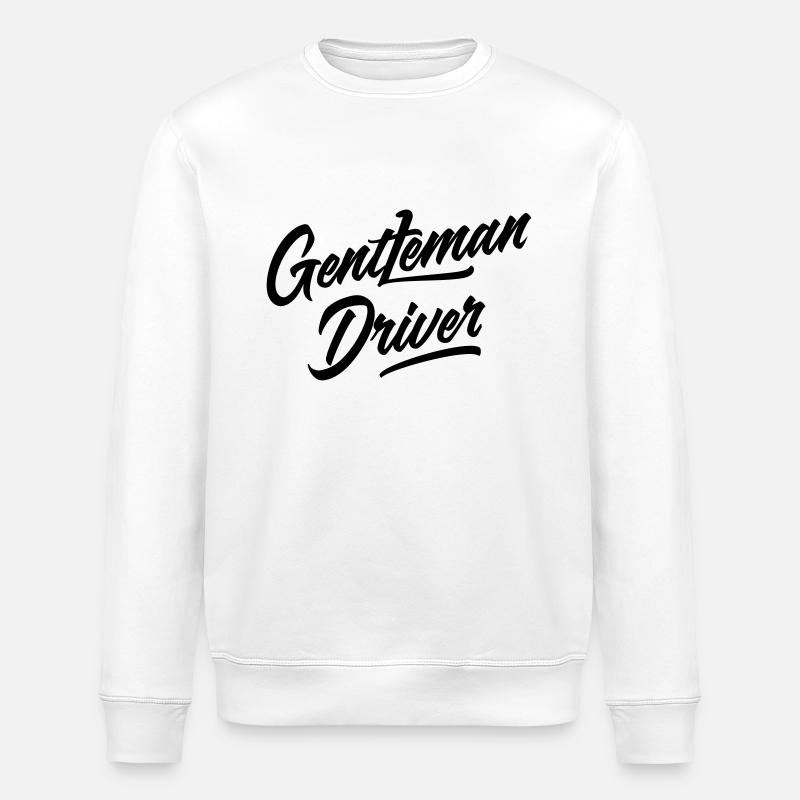 Gentleman Driver - Sweat bio ROLLER Stanley/Stella Unisexe - blanc