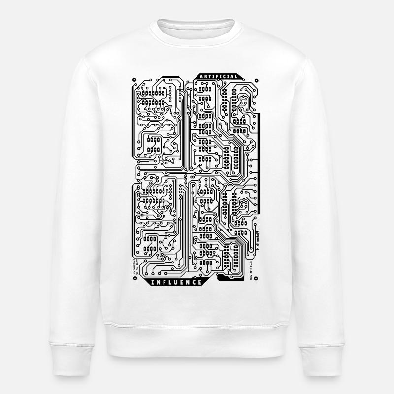 Künstliche Beeinflussung - Stanley/Stella Unisex Bio-Sweatshirt ROLLER - Weiß