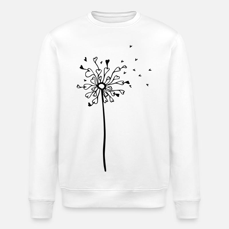 HERZig-lich - Das Original by heavenlygoods - Stanley/Stella Unisex Bio-Sweatshirt ROLLER - Weiß