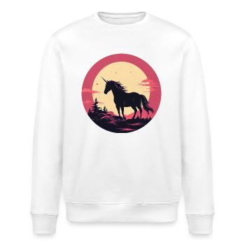La Licorne - Sweat bio ROLLER Stanley/Stella Unisexe - blanc - Devant - Nik (191cm)