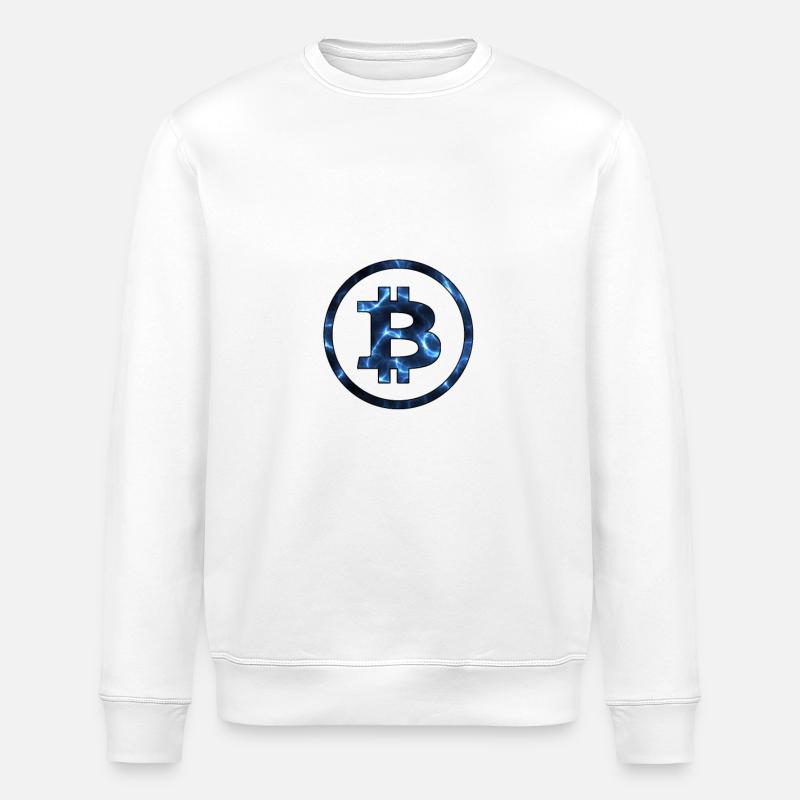 Bitcoin - Stanley/Stella Unisex Bio-Sweatshirt ROLLER - Weiß