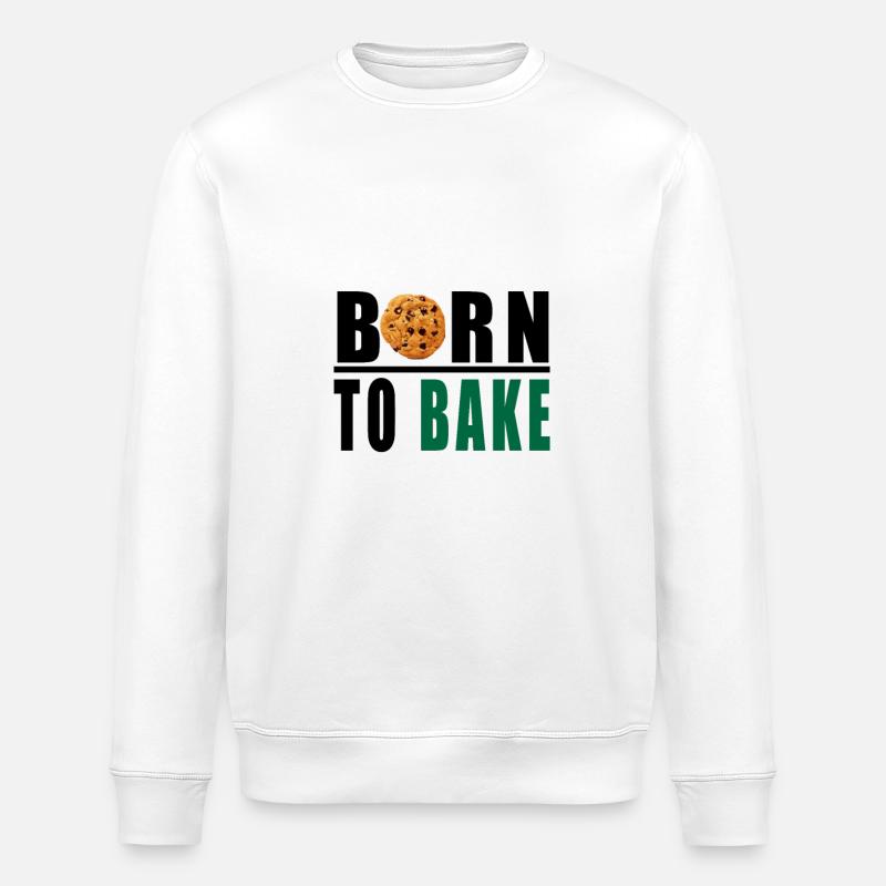 to bake - Stanley/Stella Unisex Bio-Sweatshirt ROLLER - Weiß