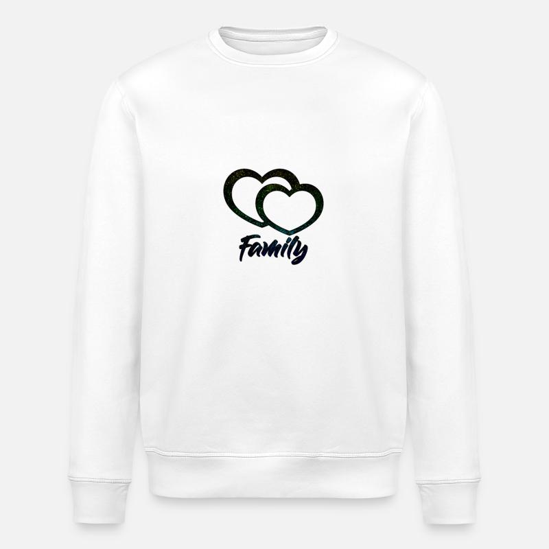 Famille - Sweat bio ROLLER Stanley/Stella Unisexe - blanc