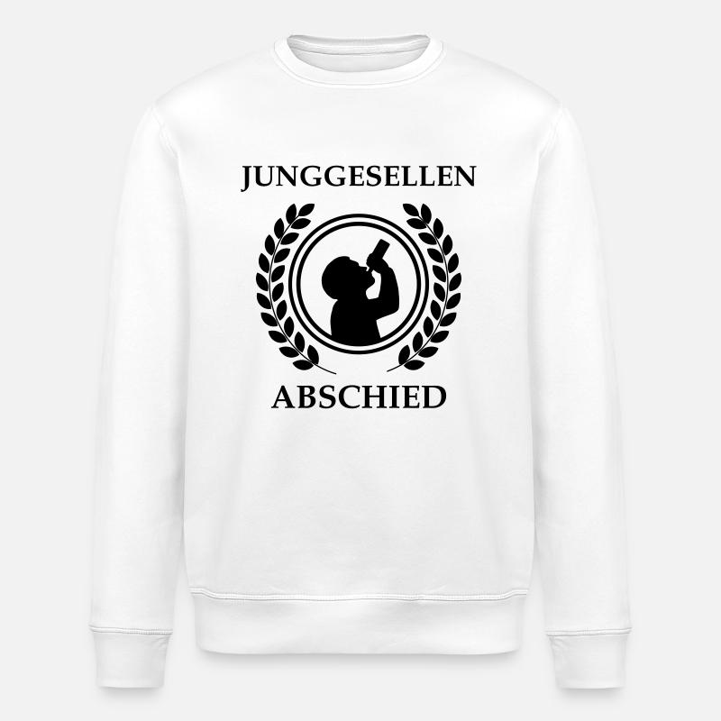 Junggesellenabschied - Stanley/Stella Unisex Bio-Sweatshirt ROLLER - Weiß