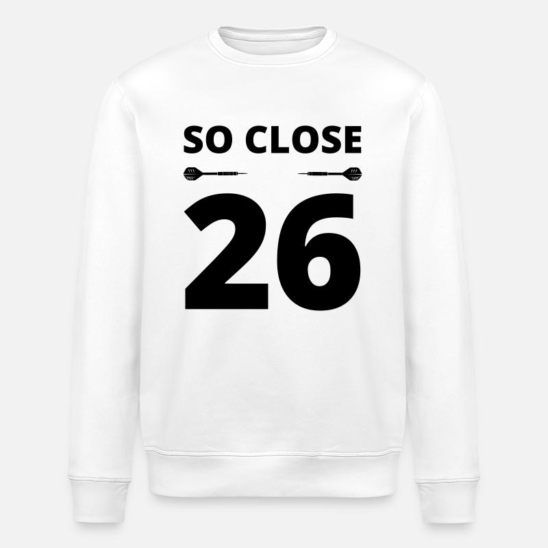 SO CLOSE - Stanley/Stella ROLLER Unisex Organic Sweatshirt - white