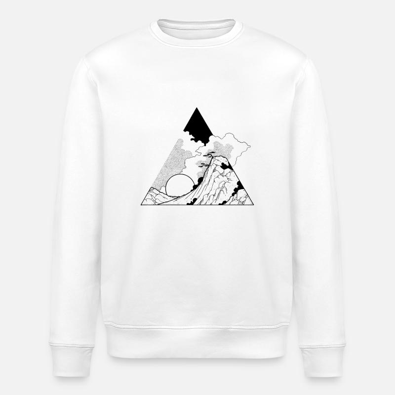 162 - Stanley/Stella Unisex Bio-Sweatshirt ROLLER - Weiß