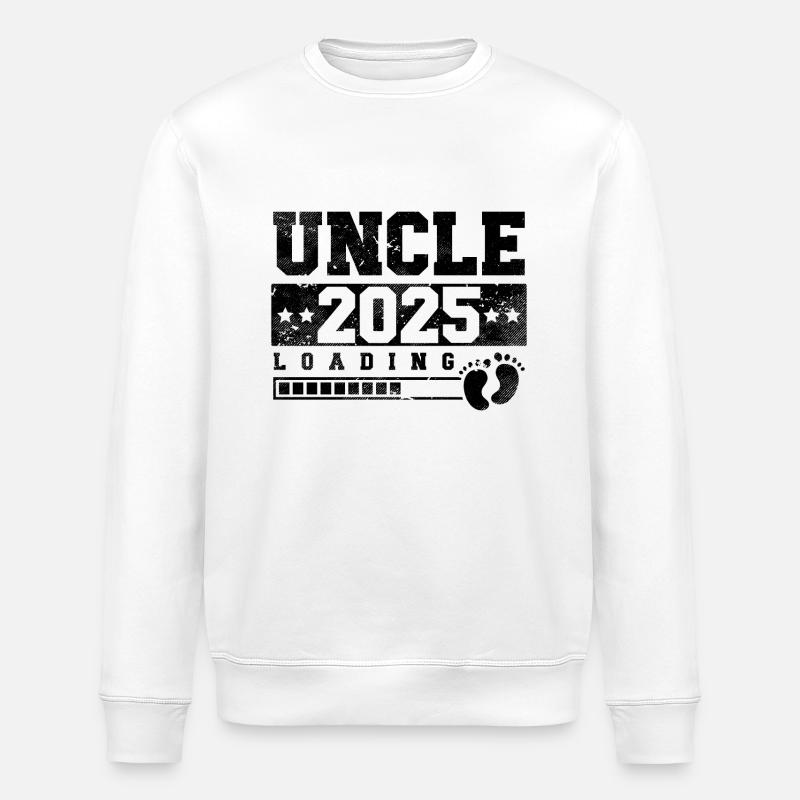 Uncle 2025 loading - Stanley/Stella ROLLER Unisex Organic Sweatshirt - white