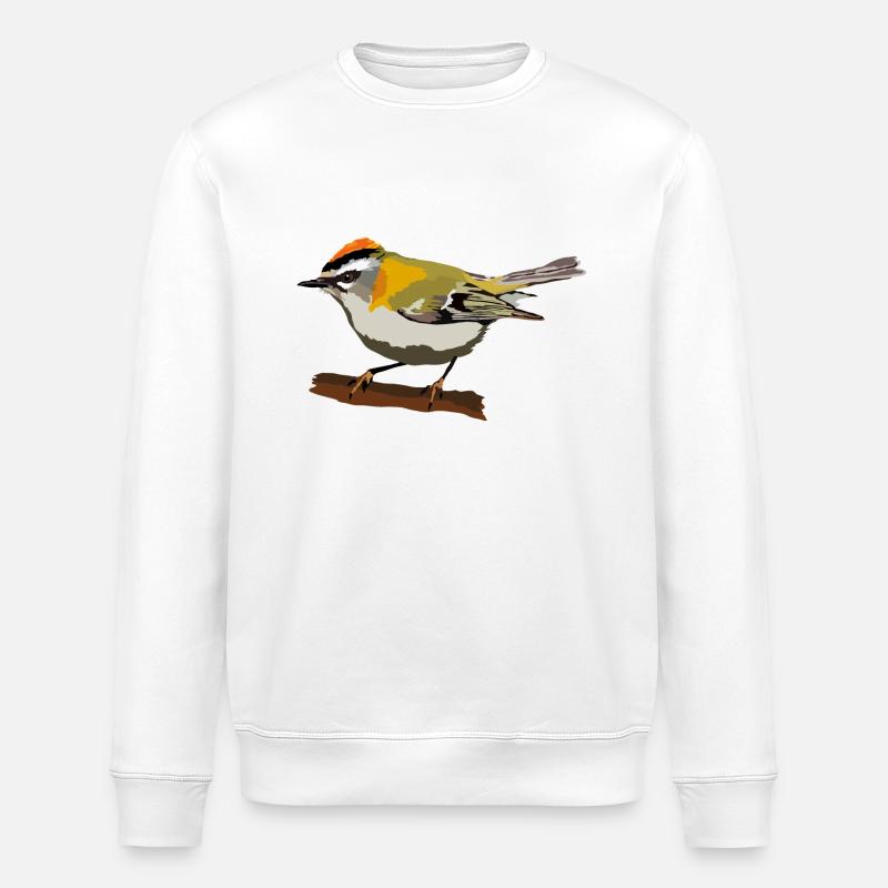 Sommergoldhähnchen - Stanley/Stella Unisex Bio-Sweatshirt ROLLER - Weiß
