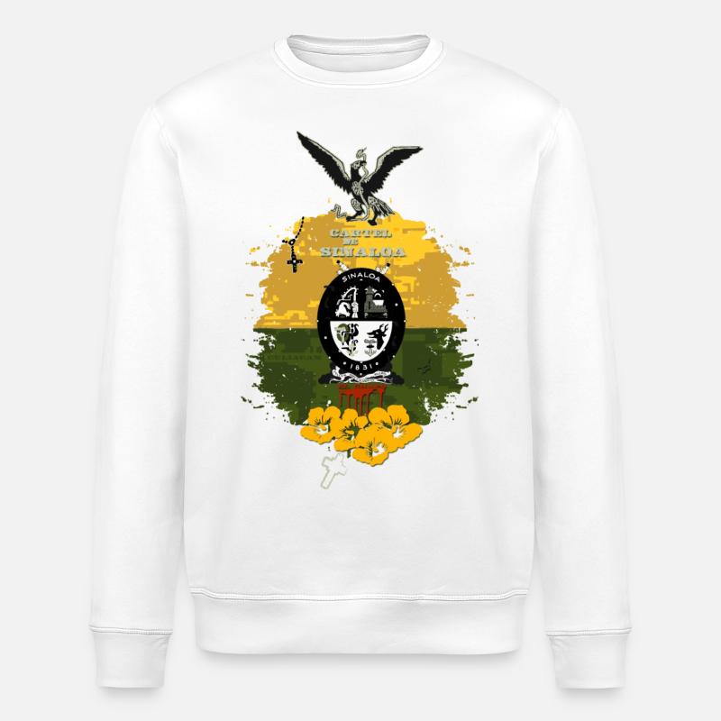 Sinaloa Mexico - Stanley/Stella Unisex Bio-Sweatshirt ROLLER - Weiß