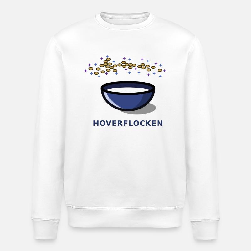 3 Hoverflocken - Sweat bio ROLLER Stanley/Stella Unisexe - blanc