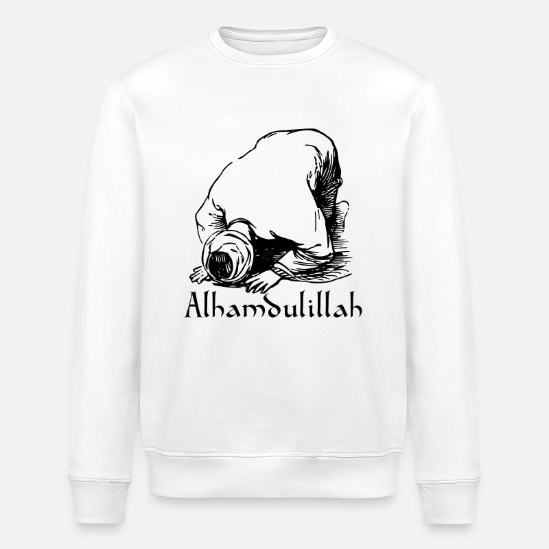 ISLAM MUSULMAN ALLAH T-SHIRT - Sweat bio ROLLER Stanley/Stella Unisexe - blanc
