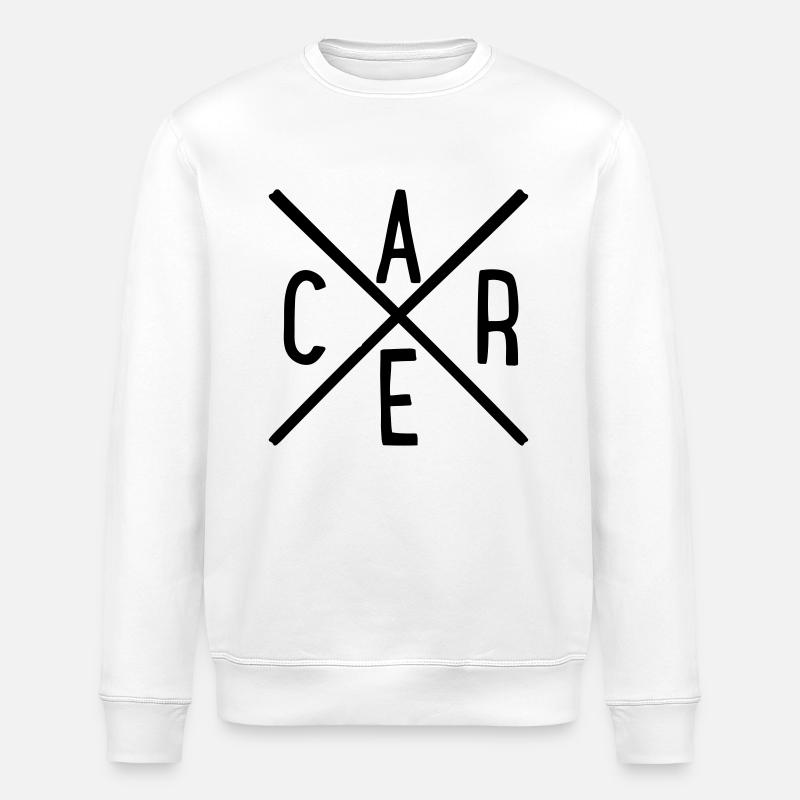 se soucier - Sweat bio ROLLER Stanley/Stella Unisexe - blanc