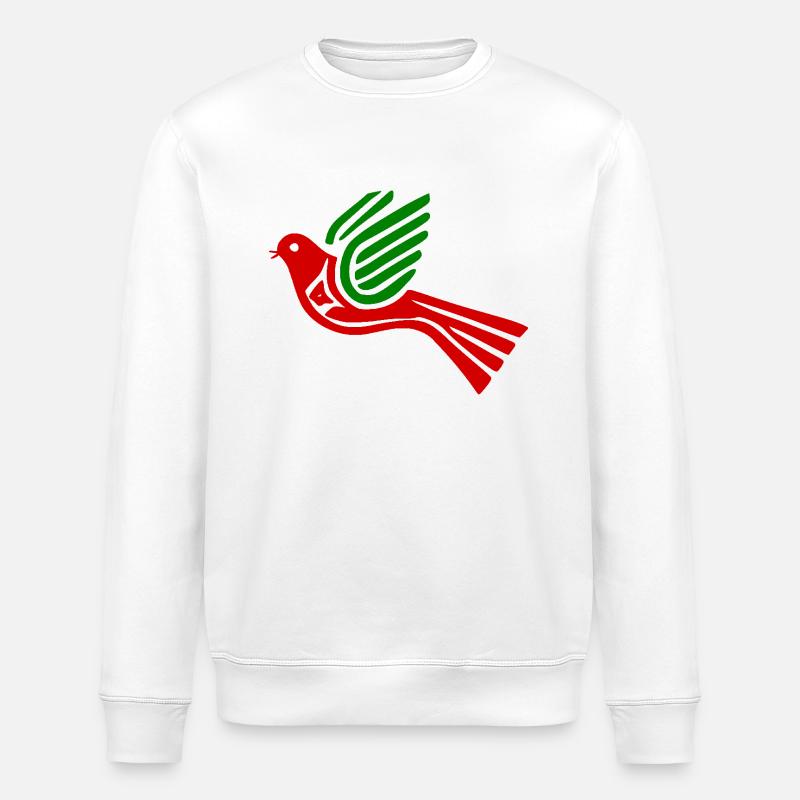 Colombe de la paix - Sweat bio ROLLER Stanley/Stella Unisexe - blanc