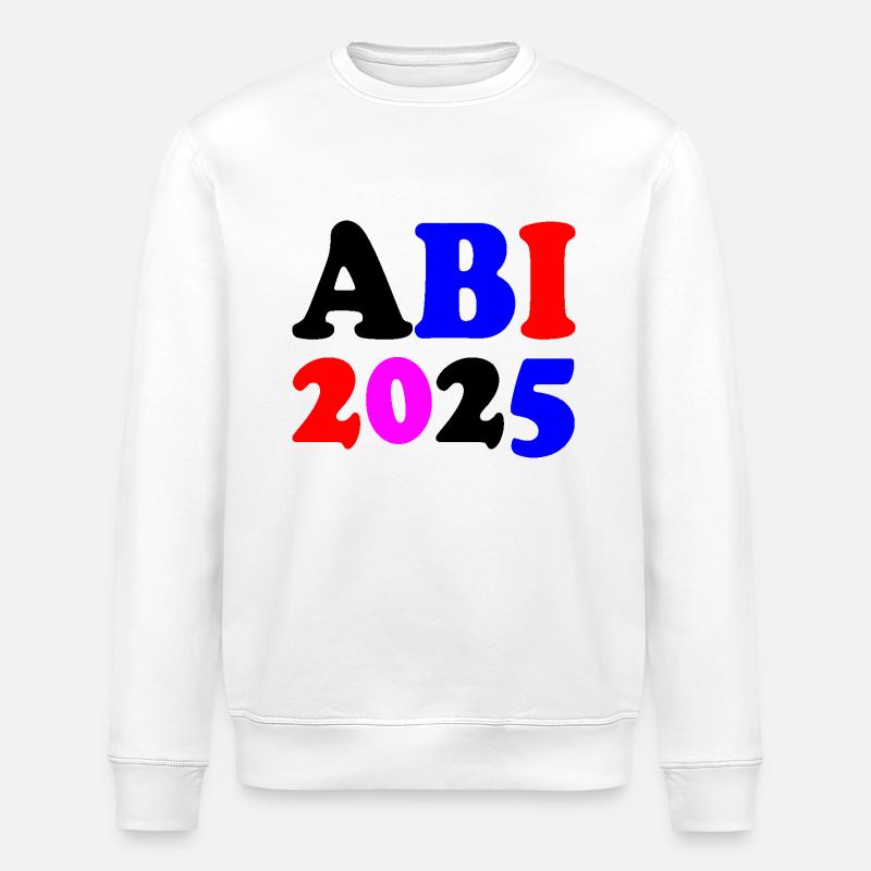 Abi 2025 - Stanley/Stella Unisex Bio-Sweatshirt ROLLER - Weiß