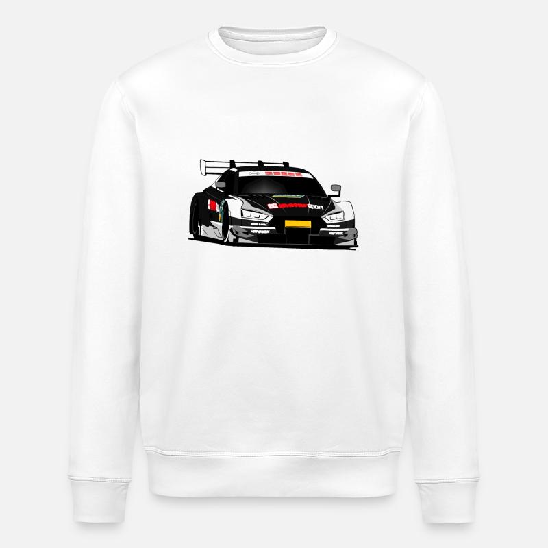 Racecar - Stanley/Stella Unisex Bio-Sweatshirt ROLLER - Weiß