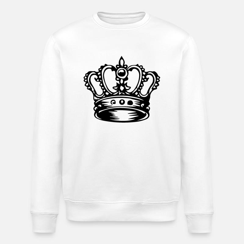 Krone - Stanley/Stella Unisex Bio-Sweatshirt ROLLER - Weiß