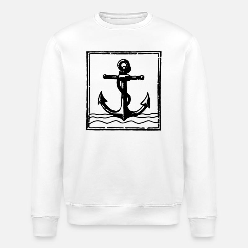 Anker - Stanley/Stella Unisex Bio-Sweatshirt ROLLER - Weiß