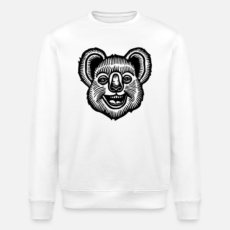 Koala - Stanley/Stella Unisex Bio-Sweatshirt ROLLER - Weiß