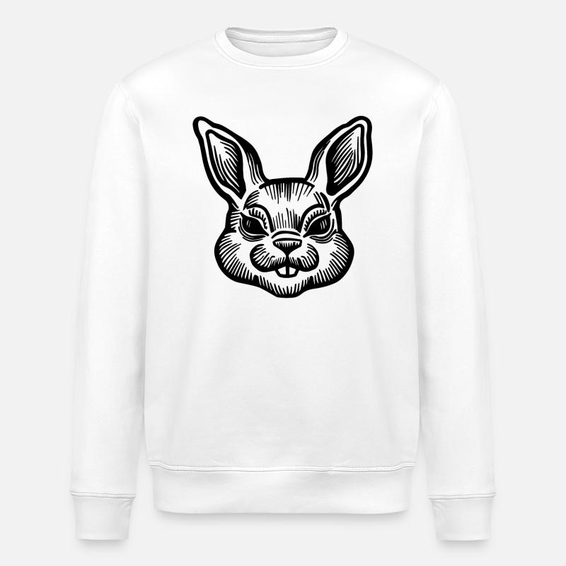 Lapin Lapin - Sweat bio ROLLER Stanley/Stella Unisexe - blanc