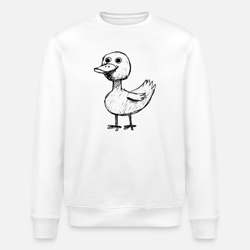 Canards - Sweat bio ROLLER Stanley/Stella Unisexe - blanc